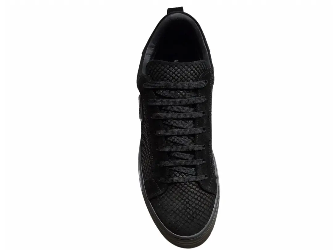 Antony Morato MMFW01934 9000 Black Sneakers - Zwart Suede - 45
