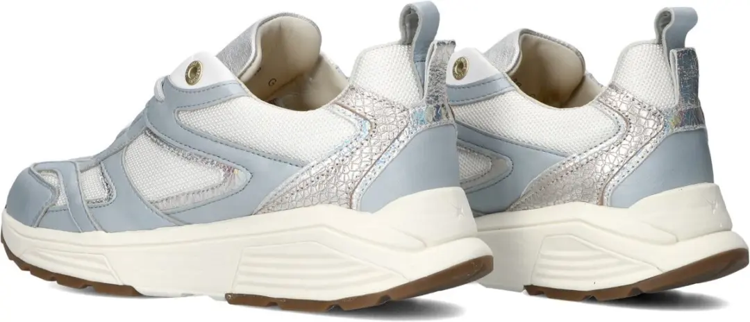 Xsensible Brooklyn Women Sneakers - Leer - Blauw - Maat 37