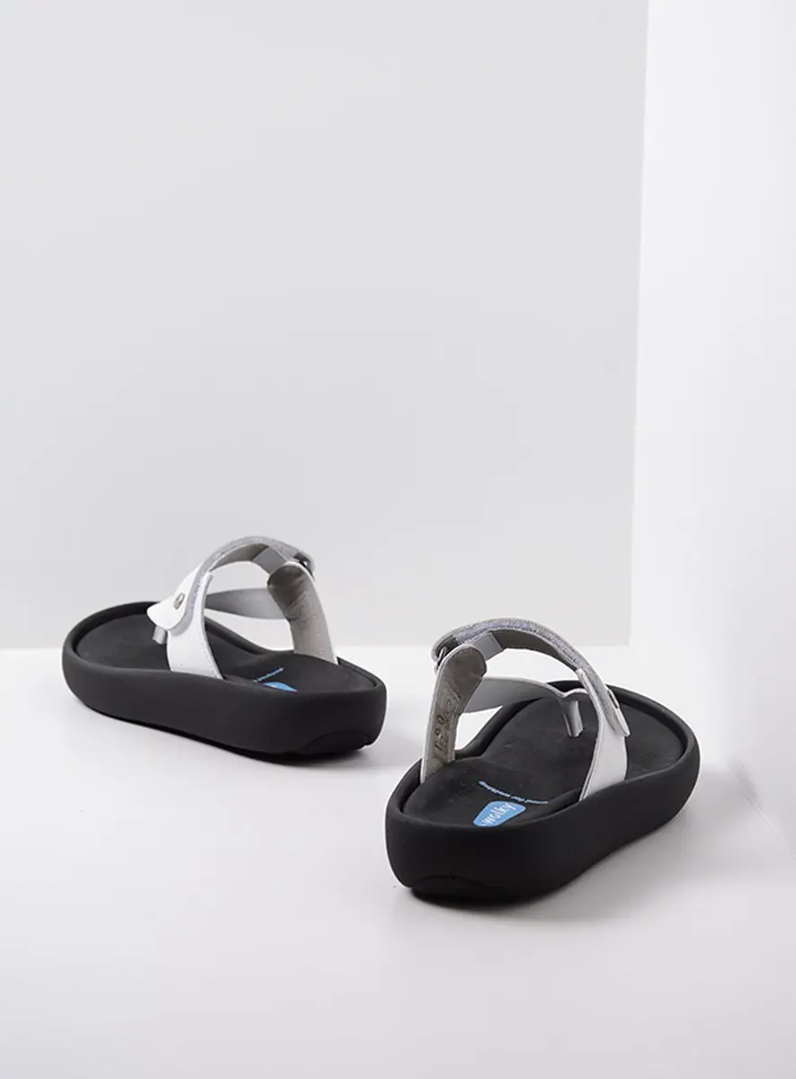 Wolky Peace Teenslipper Wit Leer - 39 - afbeelding 6 van 6