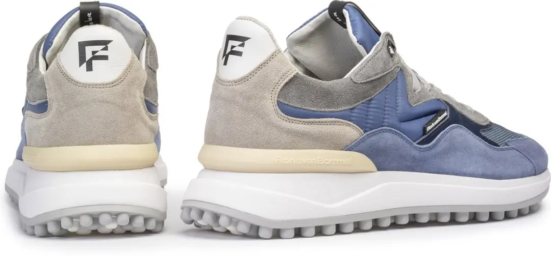 Floris van Bommel Noppi 20.05 Sneakers - Maat 41 - Blauw