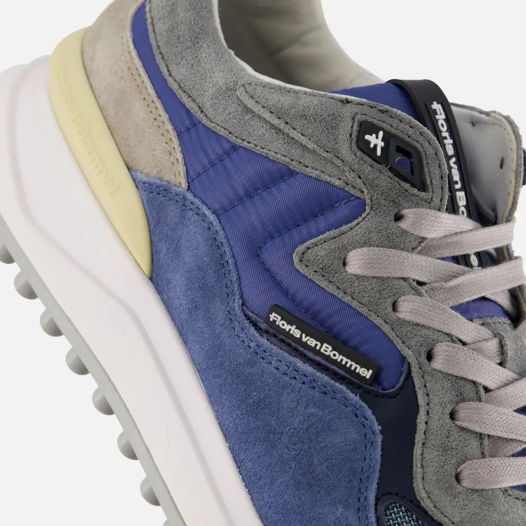 Floris van Bommel Noppi 20.05 Sneakers - Maat 41 - Blauw