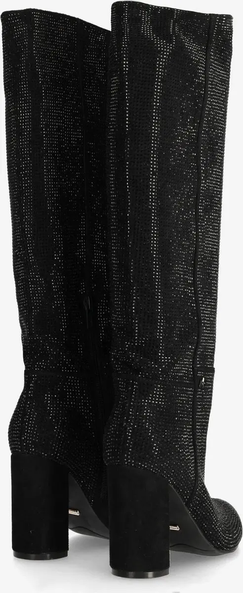 Mexx Krystal Indy Hoge Laars - Zwart - Maat 41