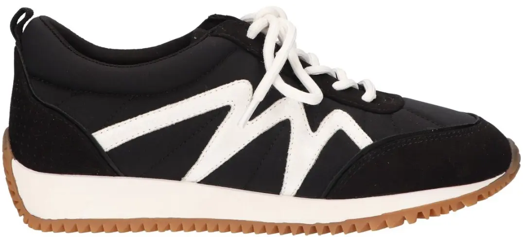 La Strada Sneaker Zwart Textiel