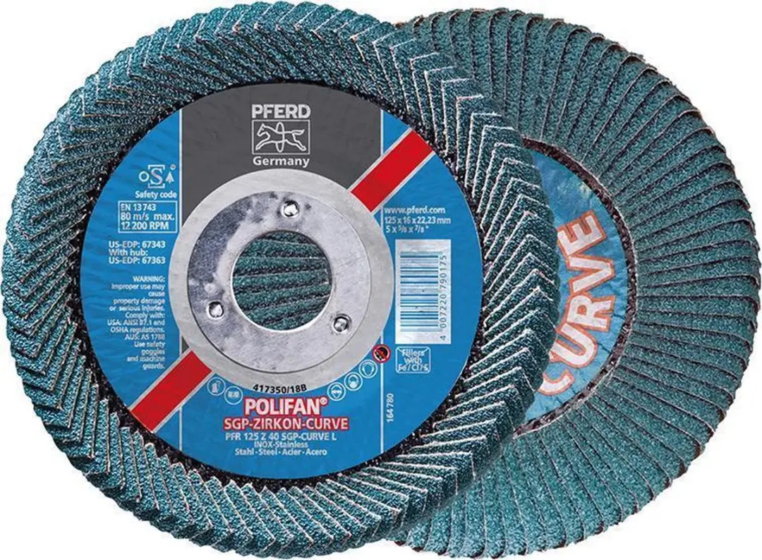 Pferd Curve L Lamellenschijf 115mm