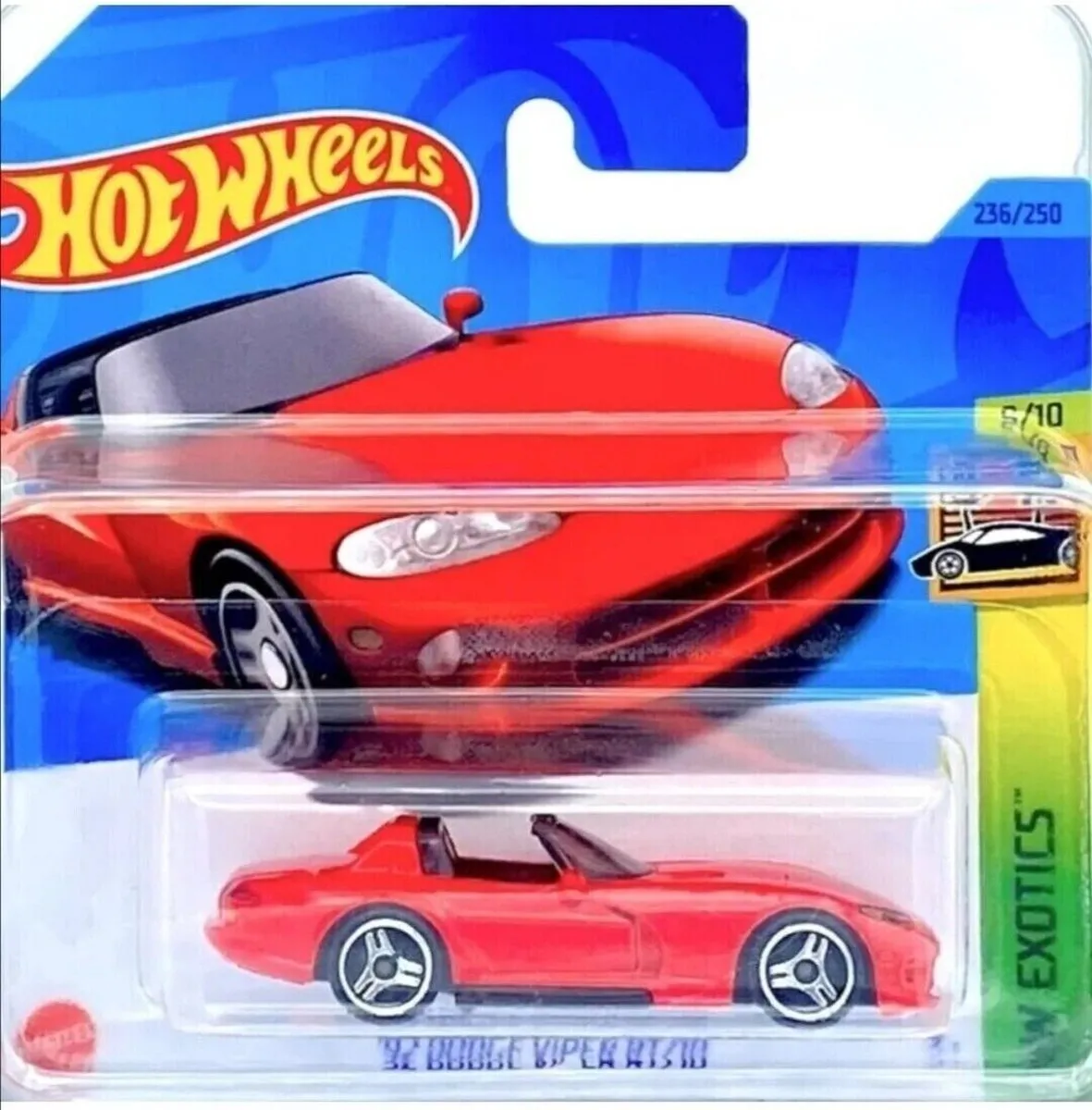 Hot Wheels '92 Dodge Viper RT/10 HW Exotics 21A