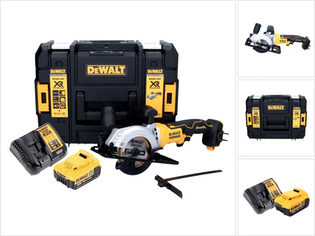 DeWalt DCS571 M1 Accucirkelzaag 115mm