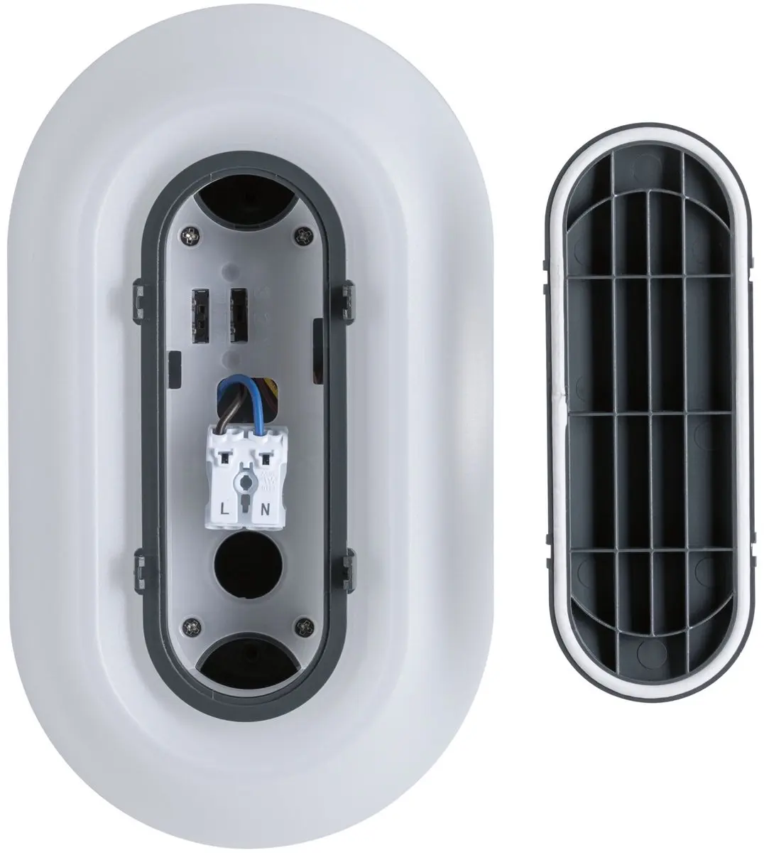 Paulmann Elunor LED Wandarmatuur Buiten IP65 18,5W 1460lm Antraciet - afbeelding 3 van 6