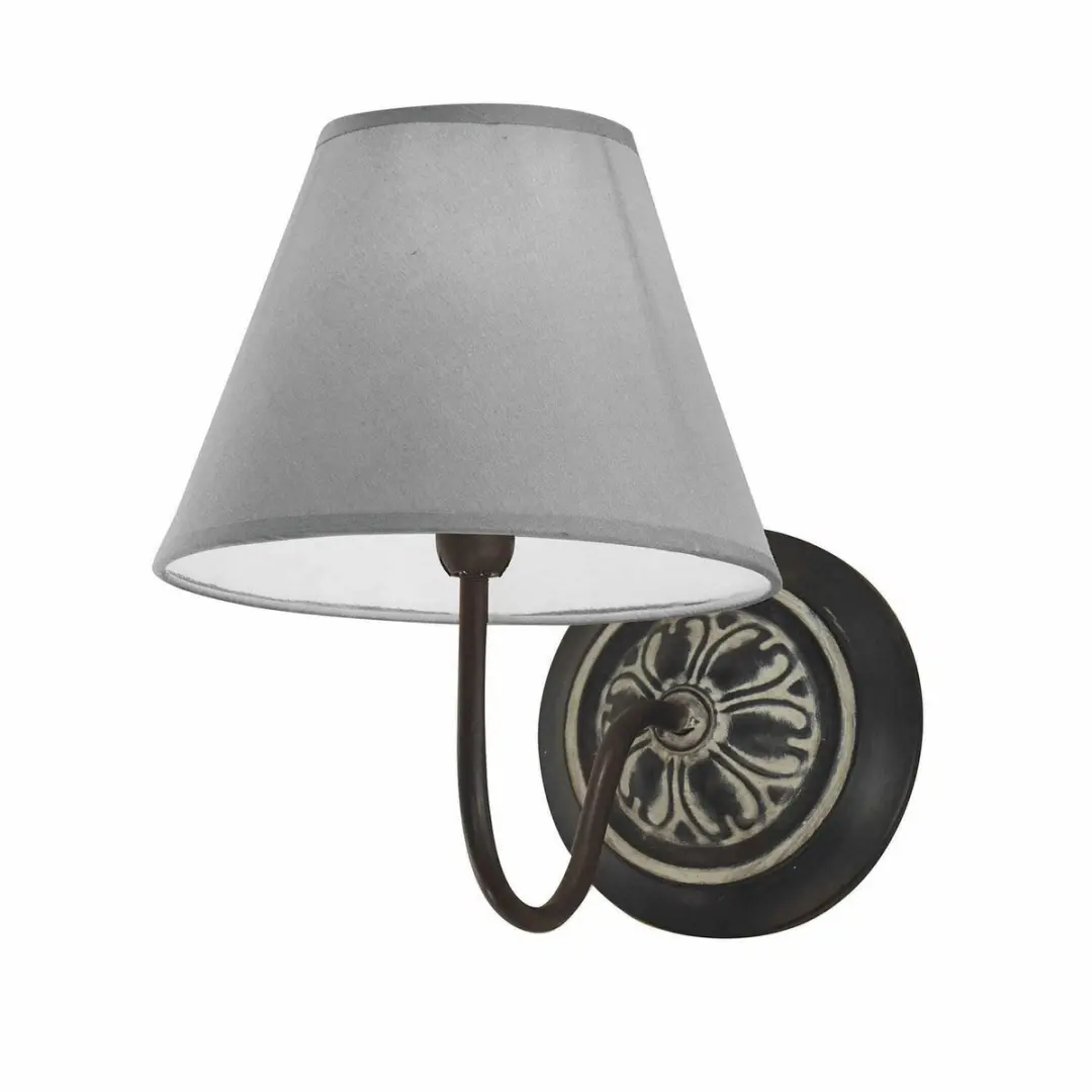 Loberon Wandlamp Gradinas - grijs/zwart - afbeelding 2 van 2