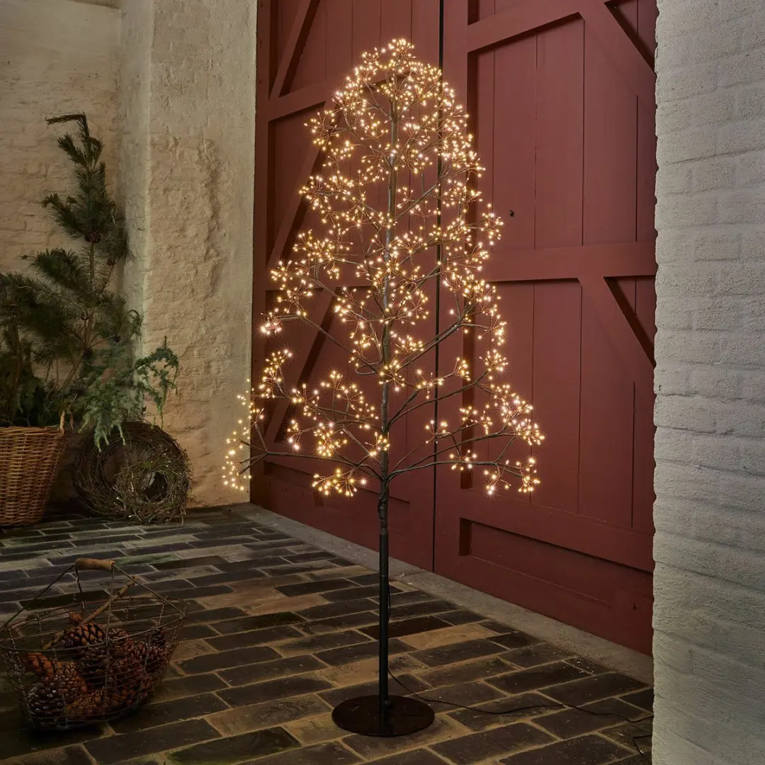 Loberon Ledboom Brúnvek 50cm - Zwart - afbeelding 2 van 4