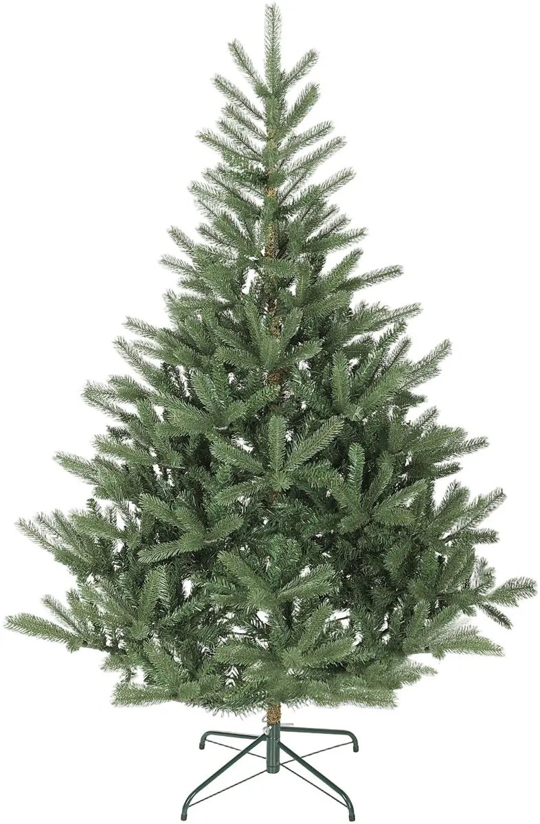 HOMCOM Kerstboom Kunststof, Metaal 130L x 130B x 180H cm Groen