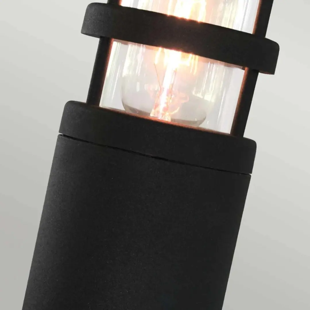 Elstead Mini LED Tuinpilaar Hornbaek E27 60W - IP44 Zwart - afbeelding 5 van 5