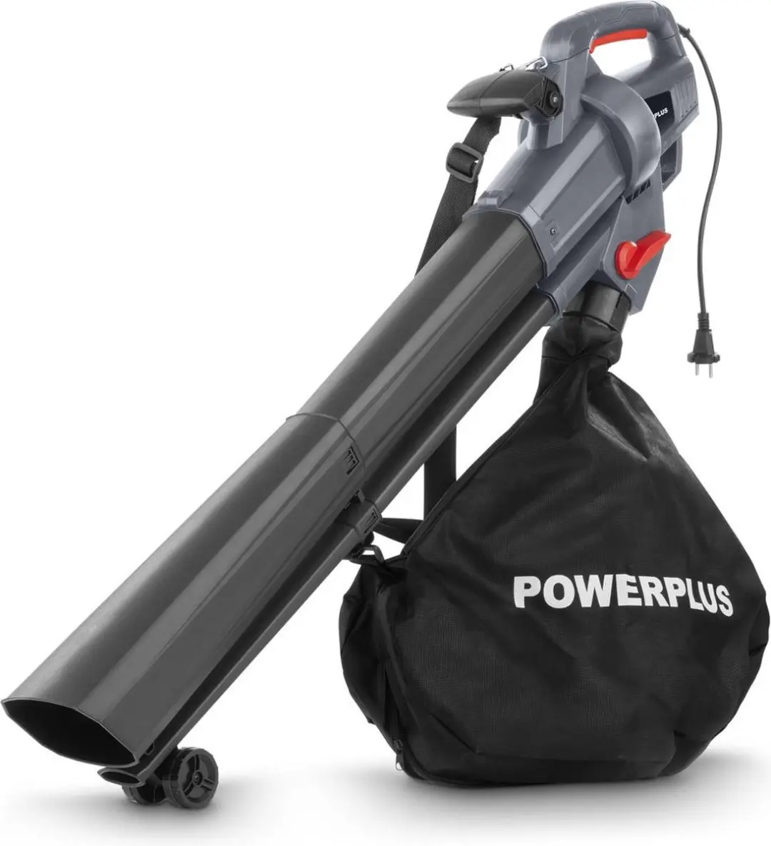 Powerplus Elektrische bladblazer POWEG9014 - 3300 W Elektrische bladblazer, maximale luchtsnelheid 270 km/h, tuingereedschap
