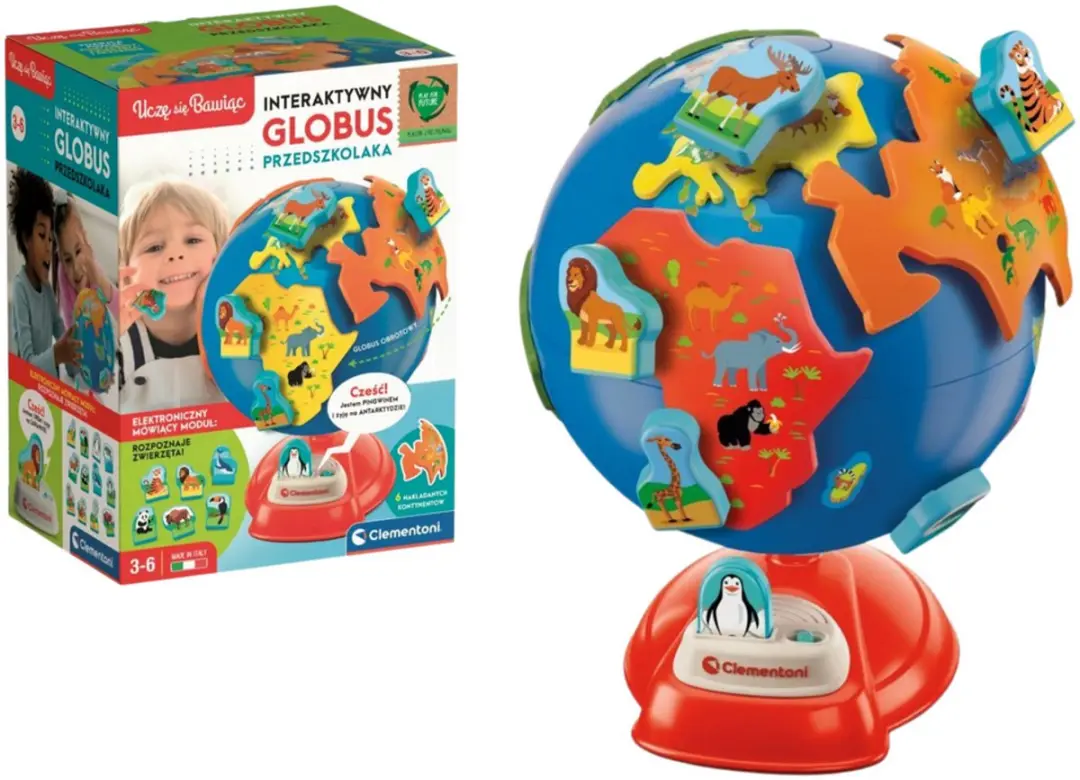 Clementoni Interactieve Poolse Wereldbol 50757