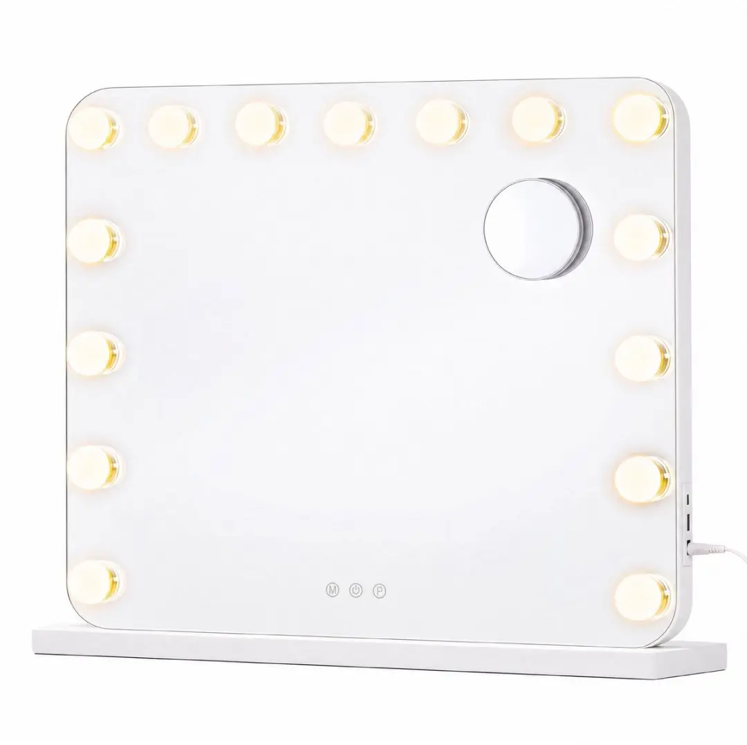 Songmics Hollywood Make-upspiegel 10x - Matwit - afbeelding 2 van 6
