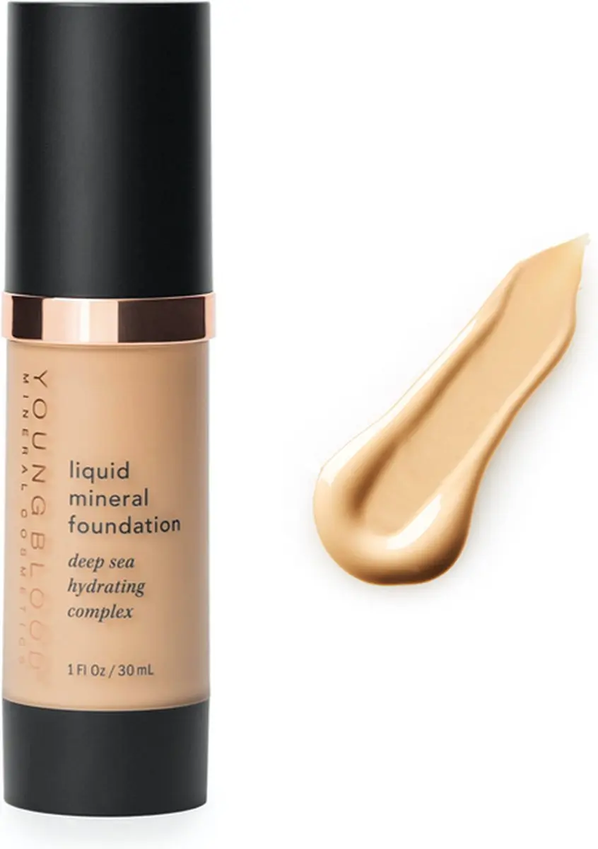 Youngblood Liquid Mineral Foundation Medium - 30ml - afbeelding 4 van 6