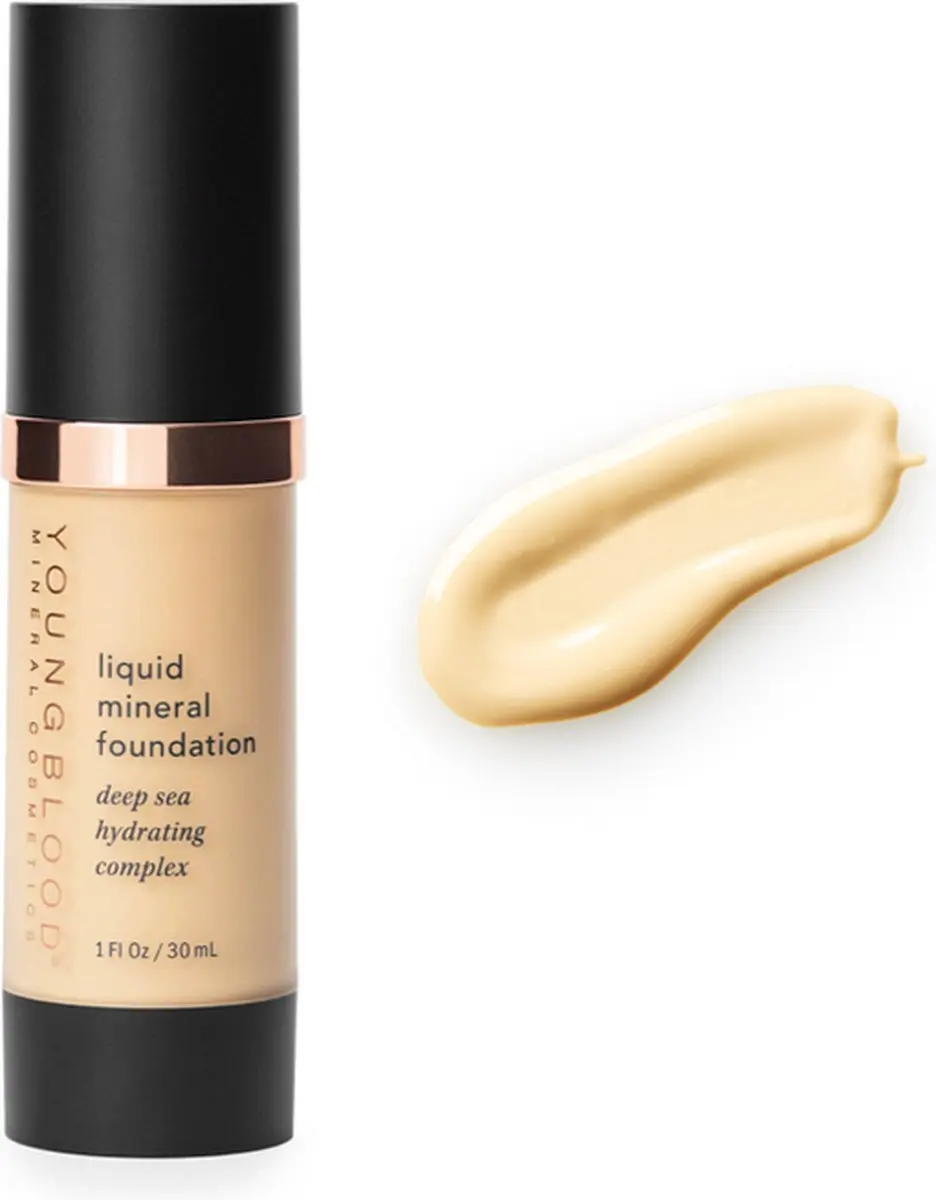 Youngblood Liquid Mineral Foundation Medium - 30ml - afbeelding 2 van 6