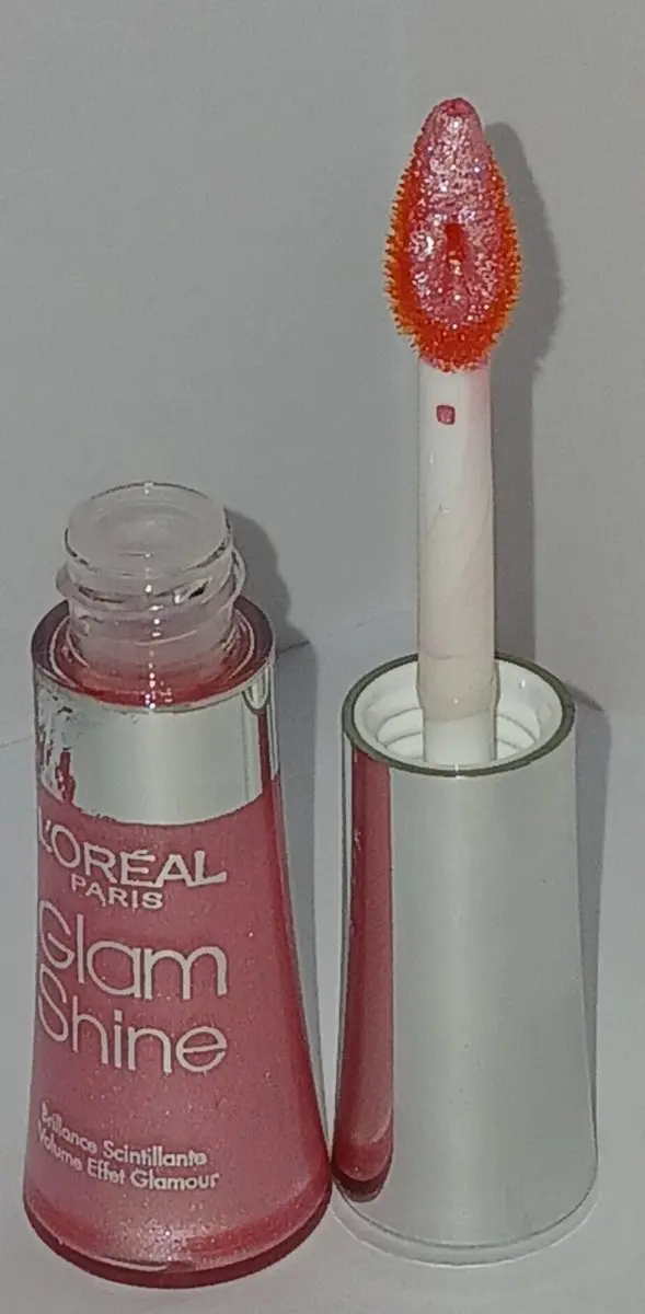 loreal glam shine lip gloss shade 101 PINK MOON