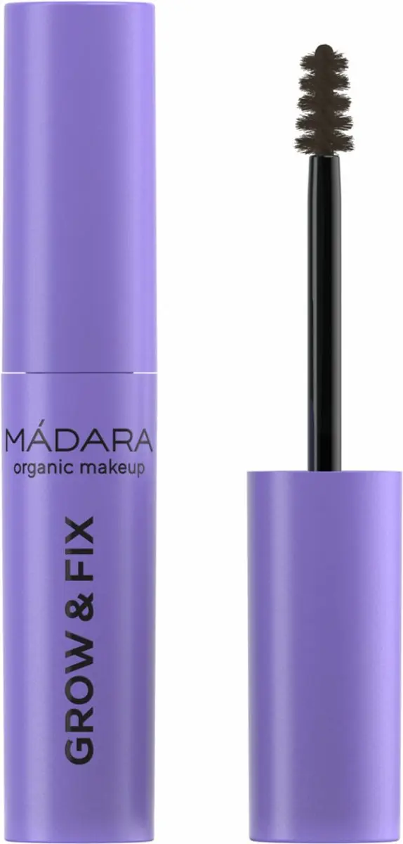 MÁDARA Grow & Fix Tinted Brow Gel - Ash Brown 4ml - afbeelding 6 van 6