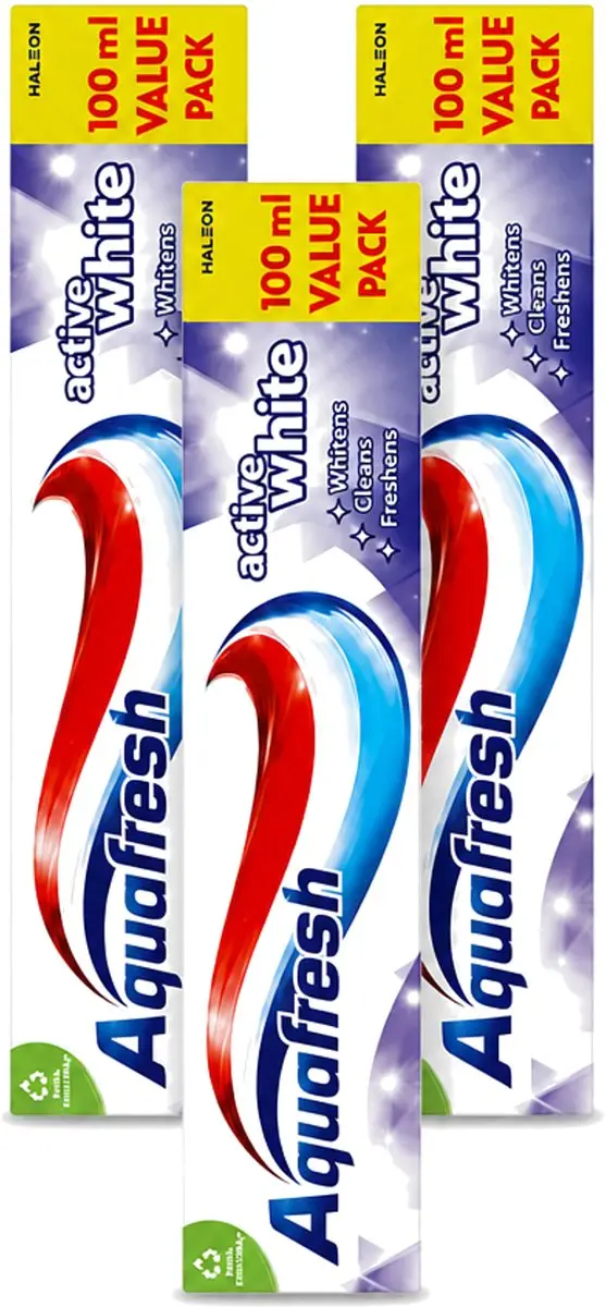 3 x Aquafresh