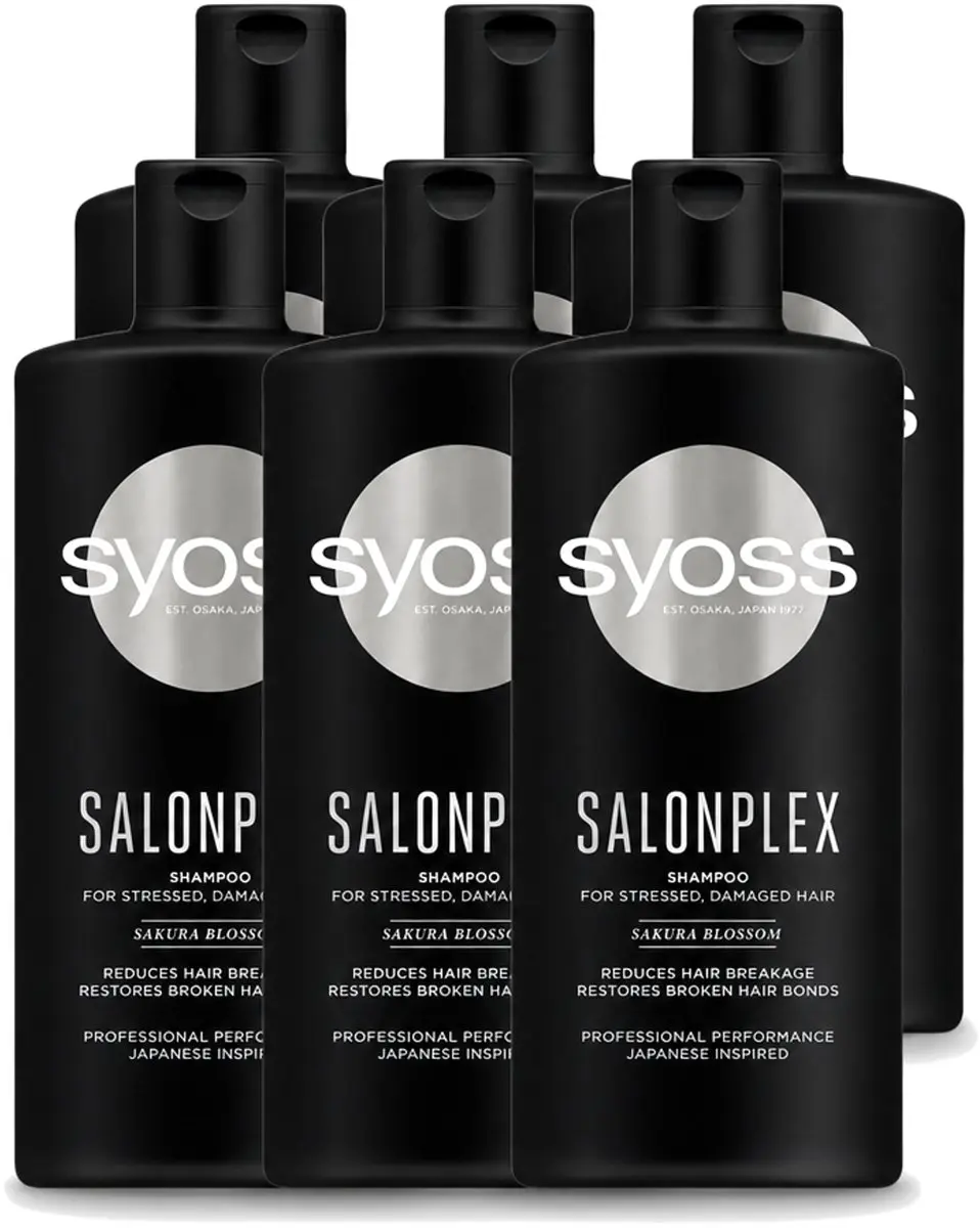 6 x Syoss Salonplex Shampoo