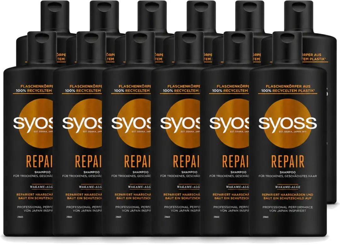 12 x Syoss Repair Shampoo
