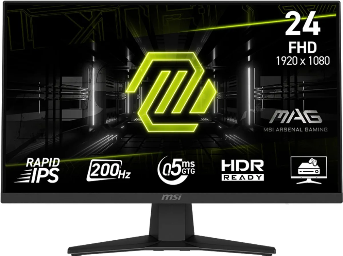MSI MAG 244F Full HD Gaming Monitor 200Hz - 24 inch