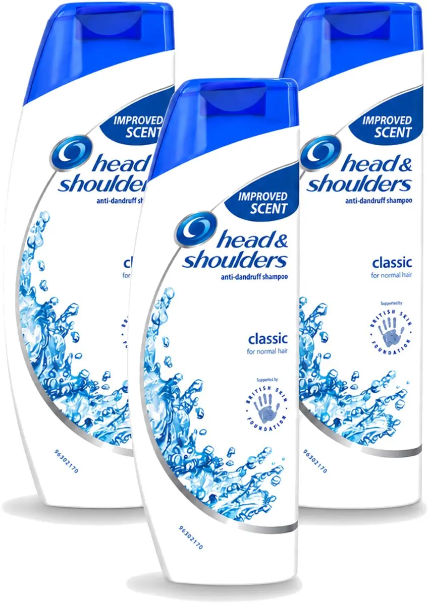 3 x Head & Shoulders