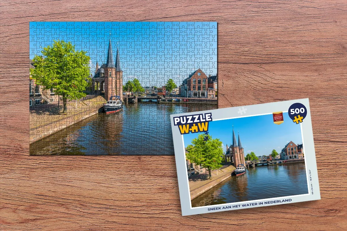 PuzzleWow Legpuzzel 500 Stuks - Multicolor