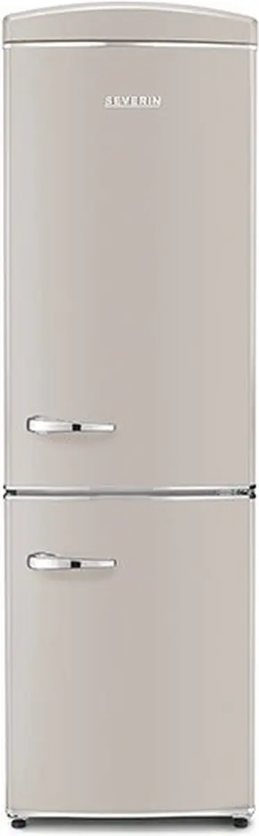 Severin RKG 8999 Retro Combi Koelkast - No Frost - Energieklasse E - Creme