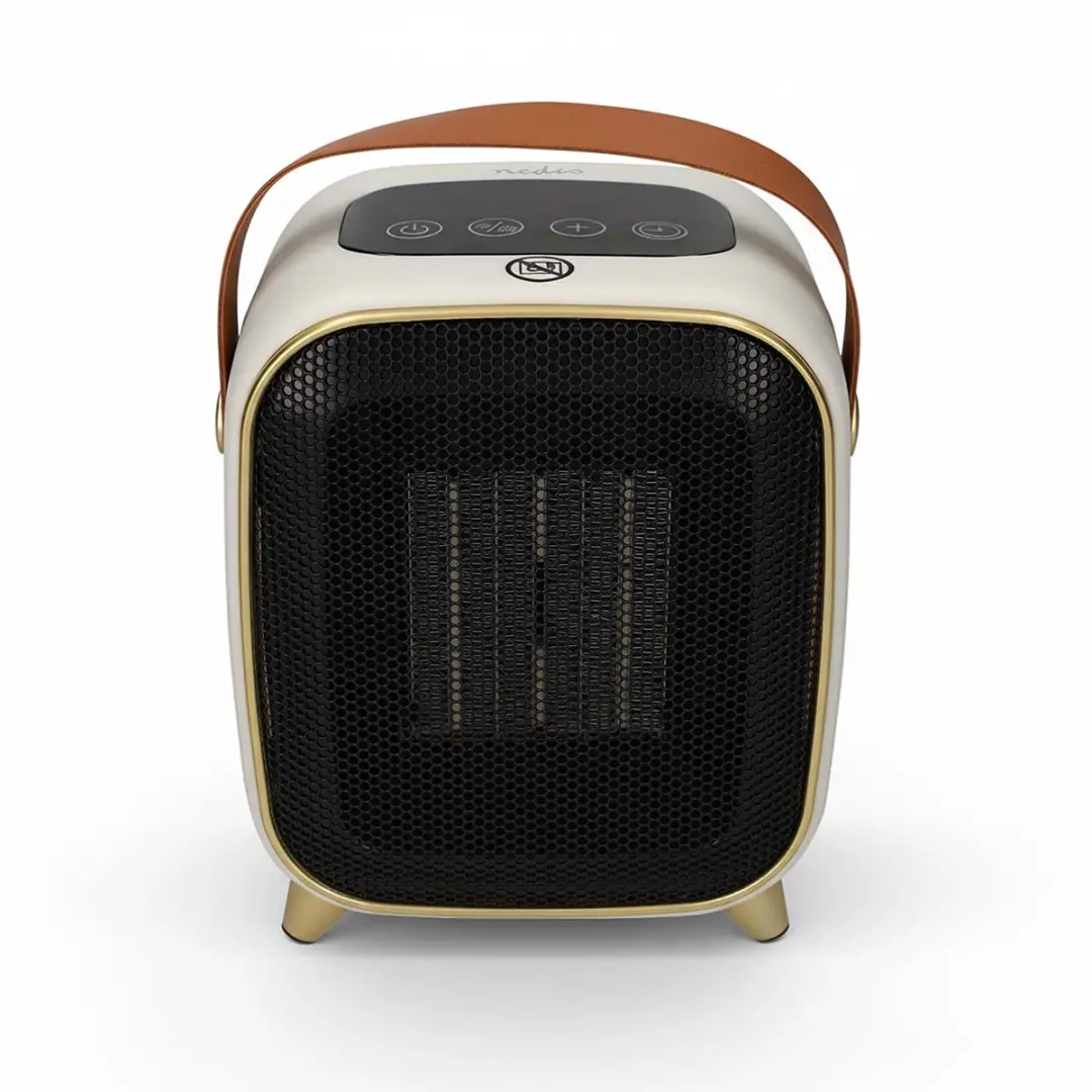 Nedis HTFA23WT Keramische Ventilatorkachel 1200W - Hout - afbeelding 3 van 5