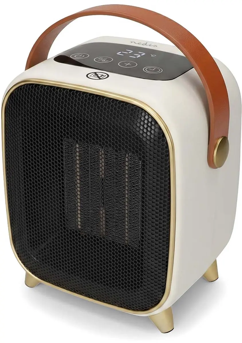Nedis HTFA23WT Keramische Ventilatorkachel 1200W - Hout - afbeelding 2 van 5