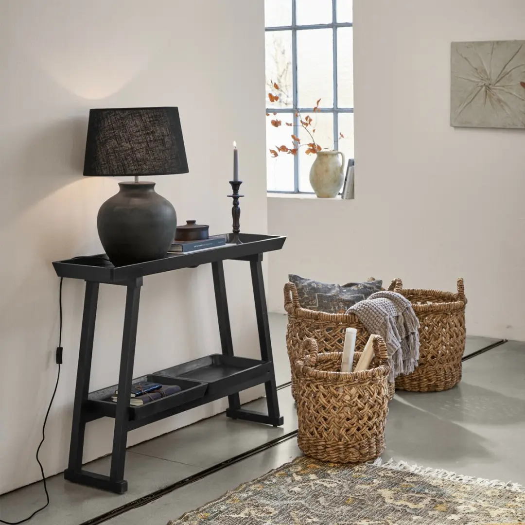 Loberon Orsenda Mandenset 3 Stuks - Ø50cm - afbeelding 3 van 4