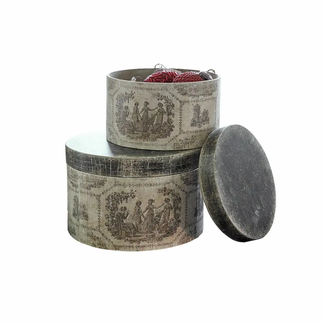 Loberon Doosset Eltharien Zwart/Beige