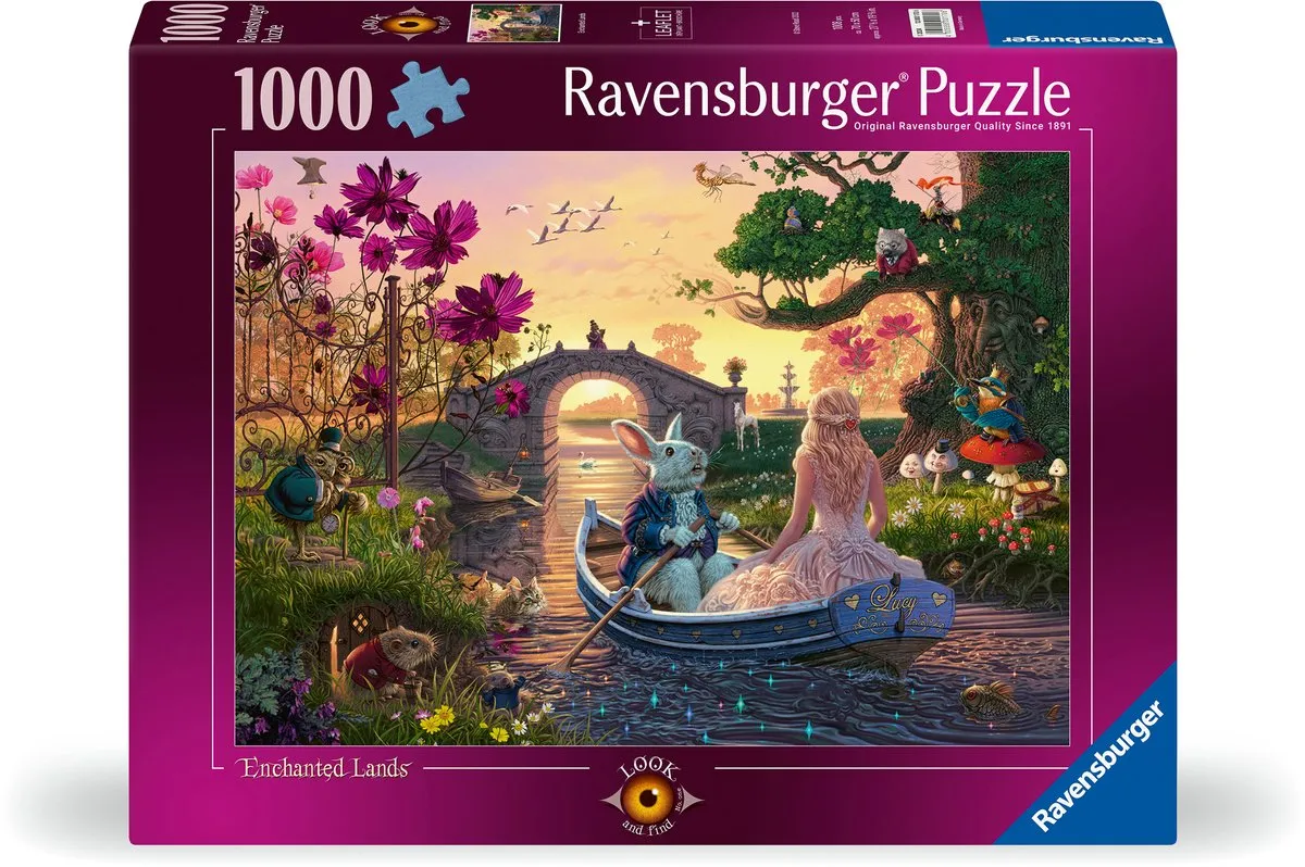 Ravensburger Wonderland Puzzel 1000 Stuks - Multicolor