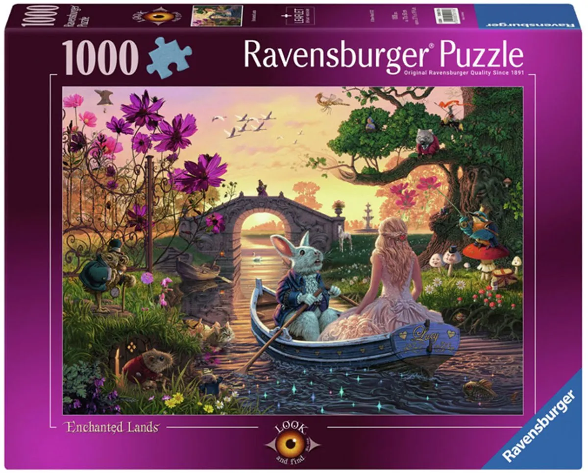Ravensburger Wonderland Puzzel 1000 Stuks - Multicolor