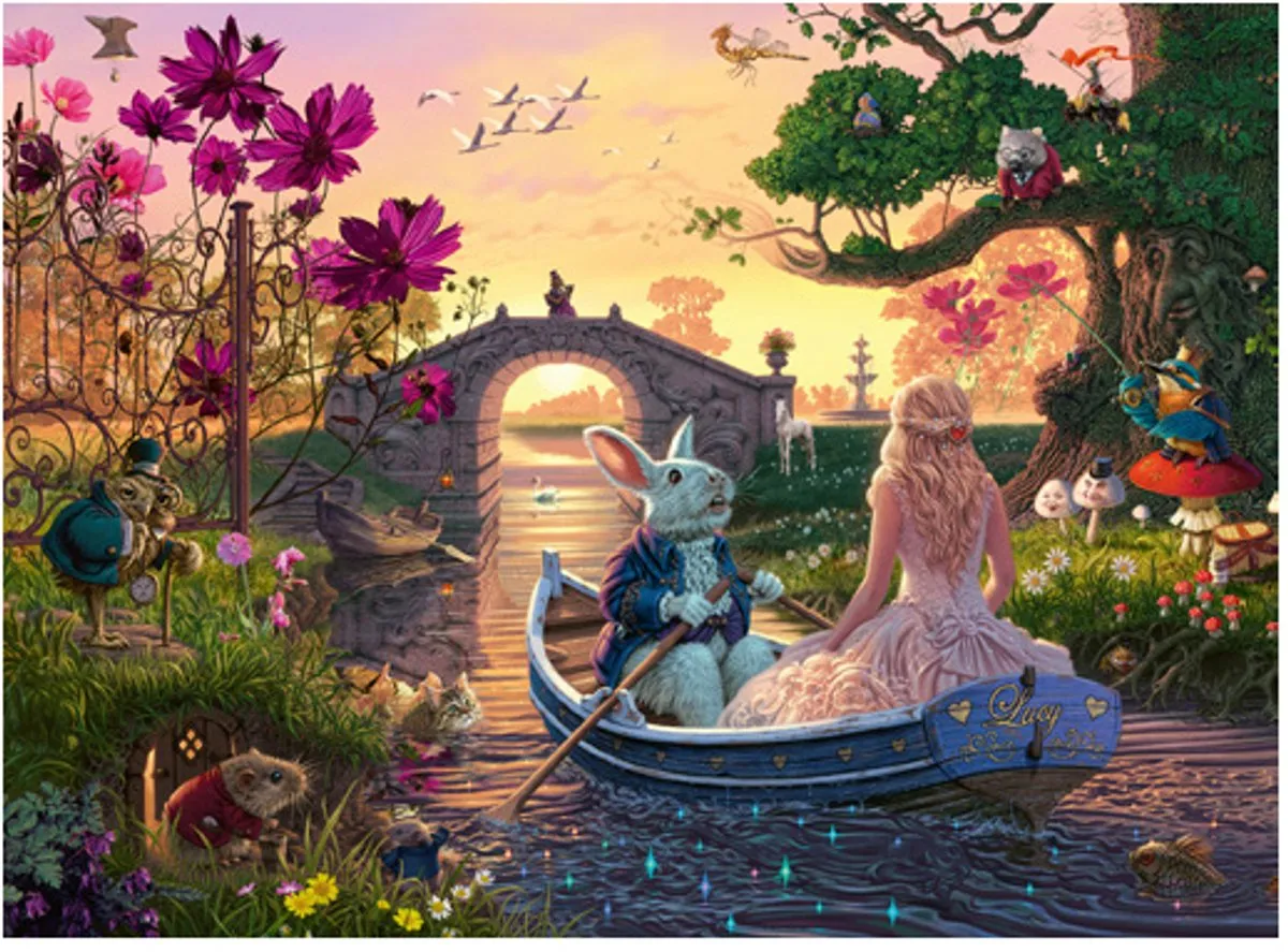 Ravensburger Wonderland Puzzel 1000 Stuks - Multicolor