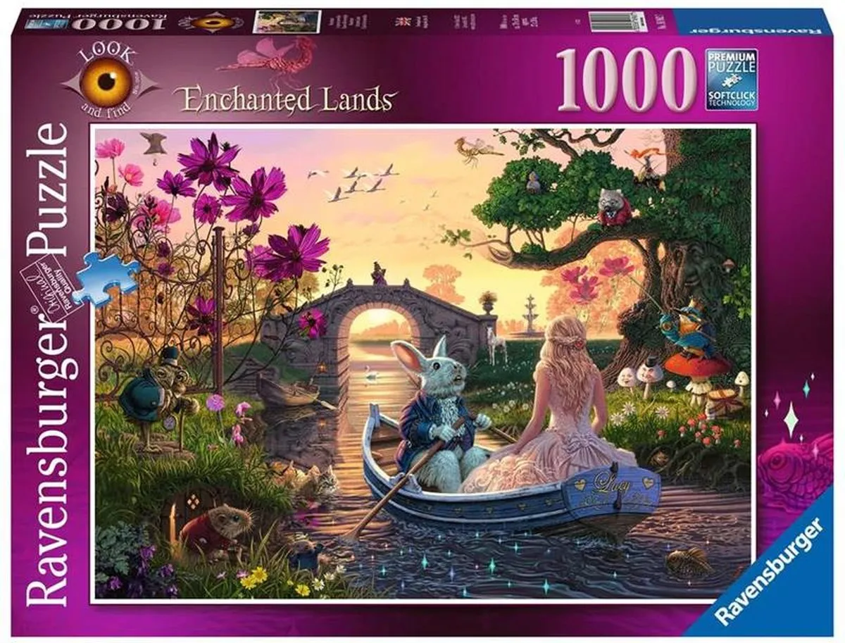 Ravensburger Wonderland Puzzel 1000 Stuks - Multicolor - afbeelding 6 van 6