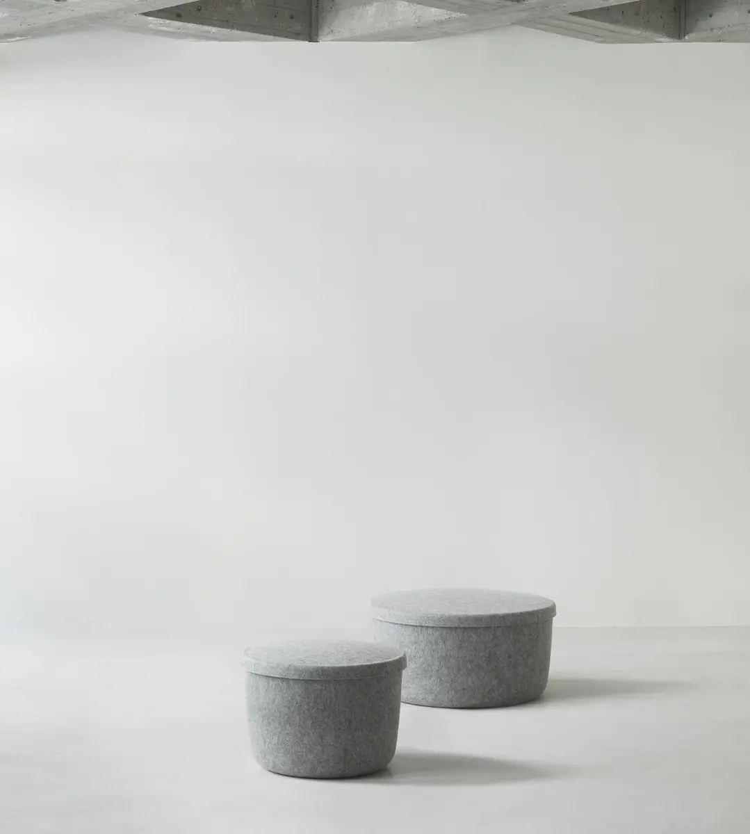 Normann Copenhagen Hide Opbergdoos Large 120L - Zand