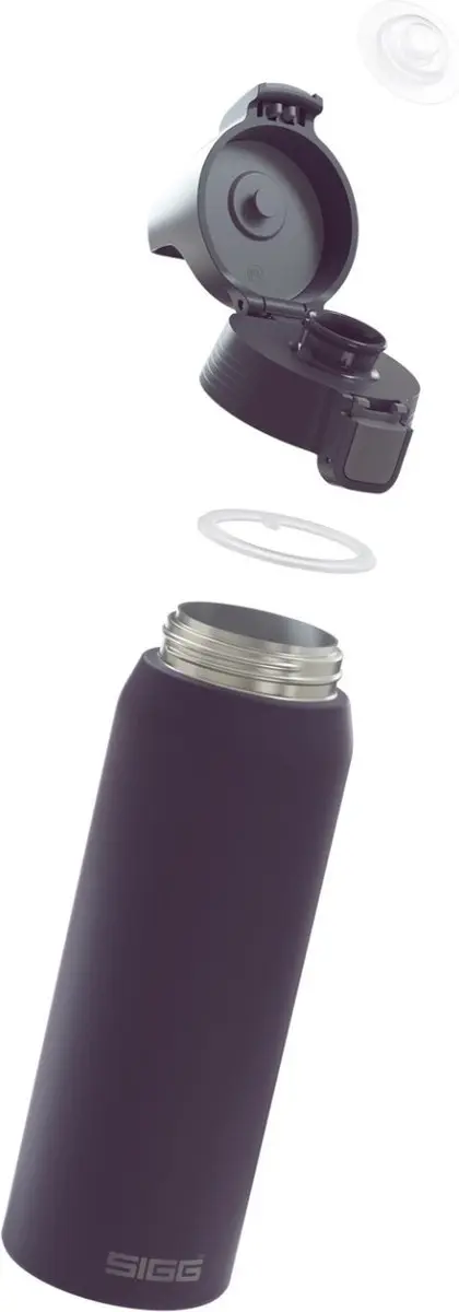Sigg Shield Therm One 0.75L Drinkfles - Paars - afbeelding 4 van 5