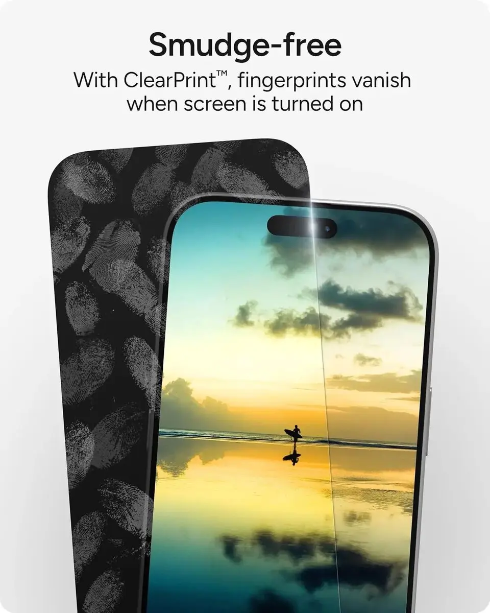 ZAGG InvisibleShield Glass Elite iPhone 18 Pro/17 Pro - Privacyglas - afbeelding 6 van 6