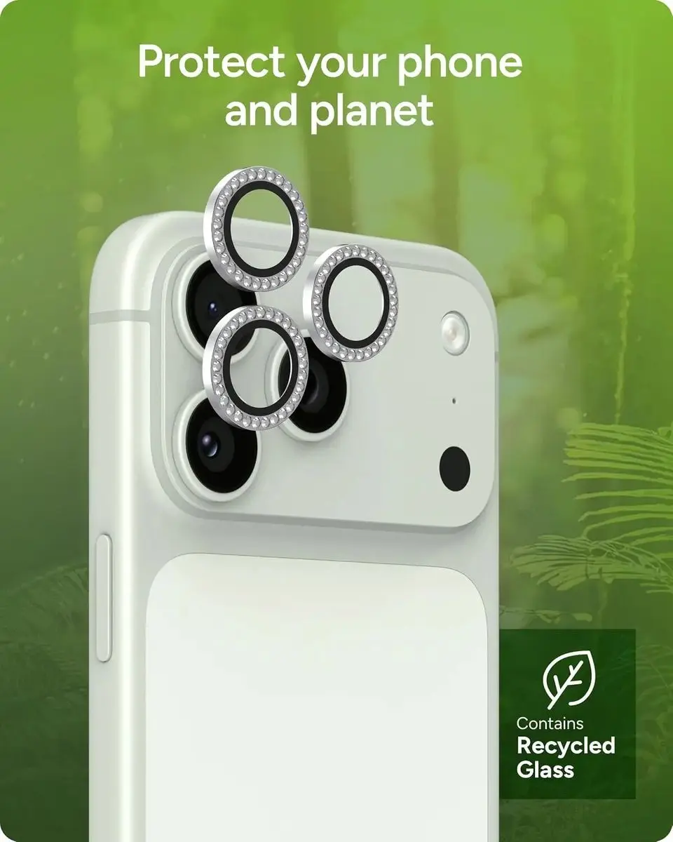 ZAGG Glass Elite Camera Rings iPhone 18 Pro/Pro Max - Tempered Glass - afbeelding 4 van 6