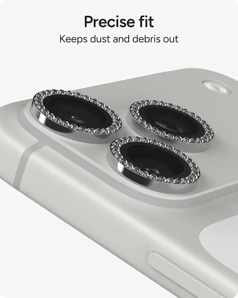 ZAGG Glass Elite Camera Rings iPhone 18 Pro/Pro Max - Tempered Glass - afbeelding 5 van 6