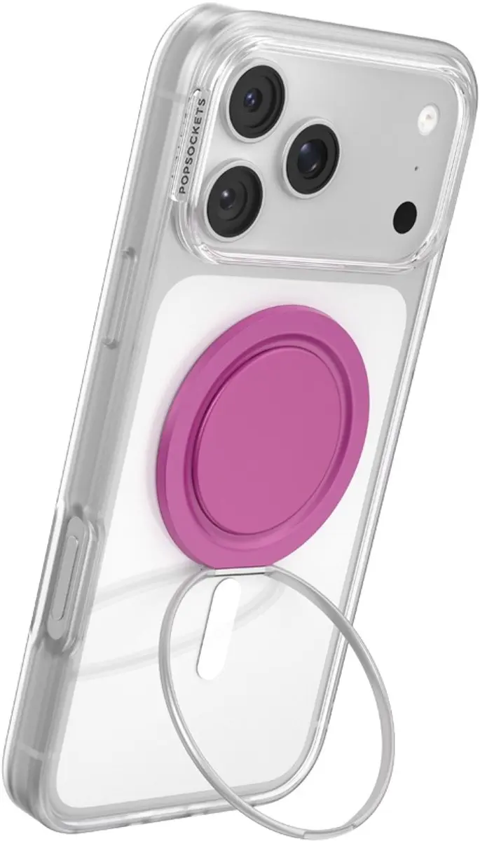 PopSockets PopGrip Low Pro Electric Fuschia - MagSafe - afbeelding 3 van 6