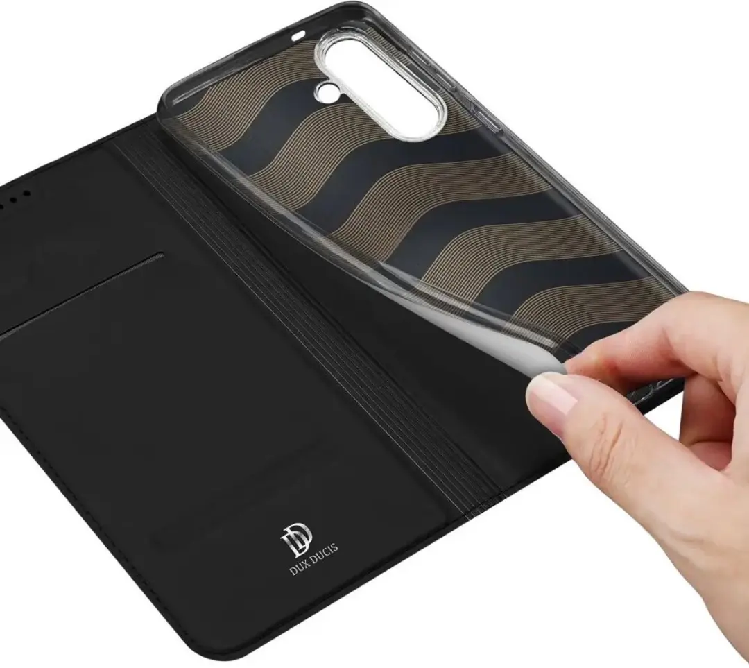 Dux Ducis Skin Pro Hoesje Samsung Galaxy S26 FE - Zwart - afbeelding 4 van 6