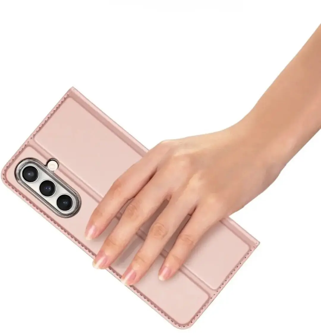 Dux Ducis Skin Pro Hoesje Samsung Galaxy S26 FE - Roze - afbeelding 3 van 6