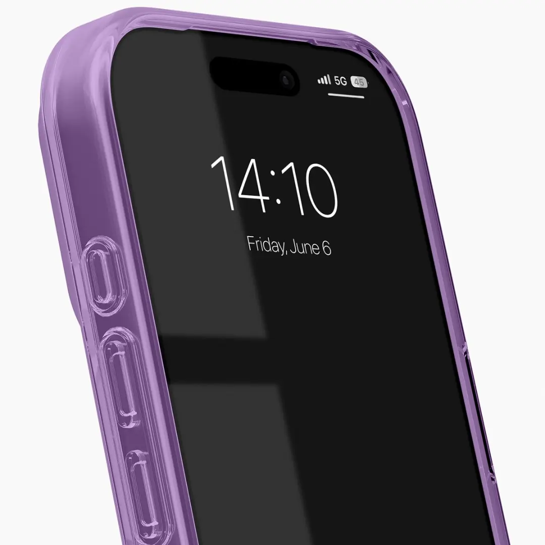 iDeal of Sweden Clear Case iPhone 18/17 Pro - Amethyst - MagSafe - afbeelding 2 van 4