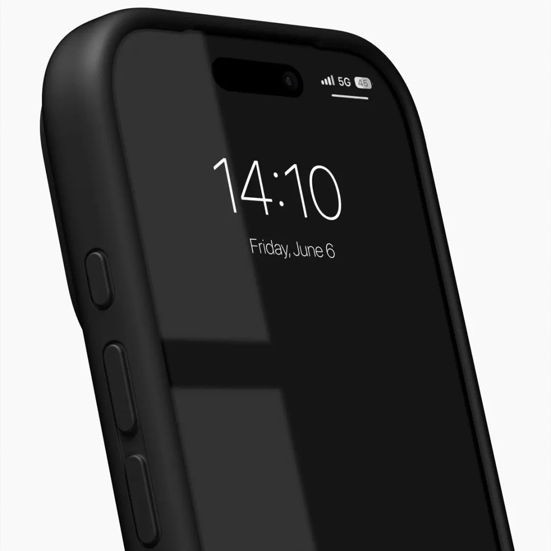 iDeal of Sweden iPhone 18/17 Pro Silicone Hoes - Iconic Black - IDSICMS-I2661P-01 - afbeelding 2 van 4