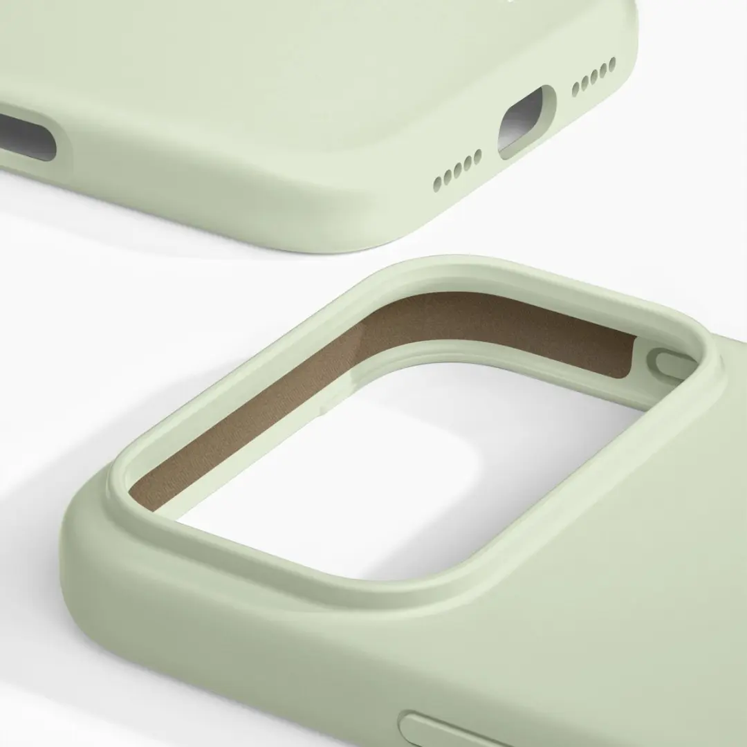 iDeal of Sweden Silicone Hoes iPhone 18/17 Pro - Sage Groen - IDSICMS-I2661P-419 - afbeelding 3 van 4