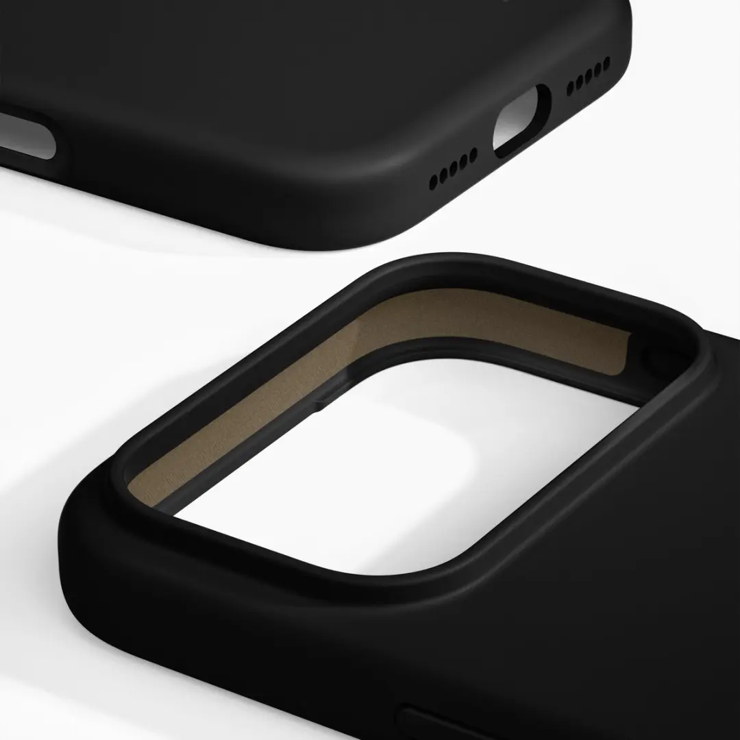 iDeal of Sweden iPhone 18/17 Pro Max Silicone Hoes - Iconic Black - MagSafe - afbeelding 3 van 4