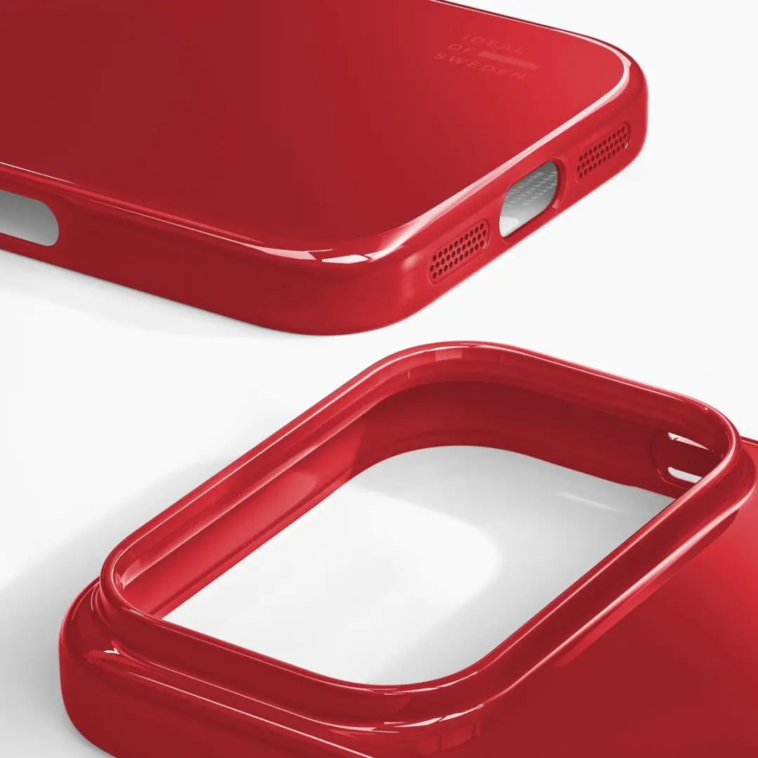iDeal of Sweden Slim Case iPhone 18/17 Pro - Power Red - MagSafe - afbeelding 2 van 4